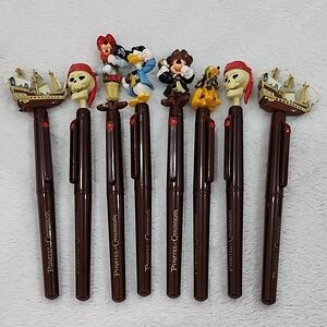 Walt Disney World Pirates Of The Caribbean Bobble Pen Set